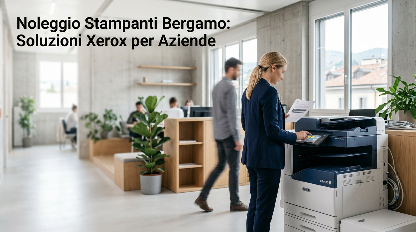 Noleggio Stampanti Bergamo: Soluzioni Xerox per Aziende
