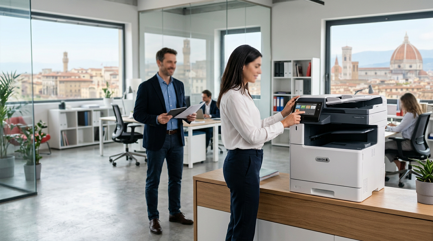 Noleggio stampanti Firenze: soluzioni Xerox con DXM Italia