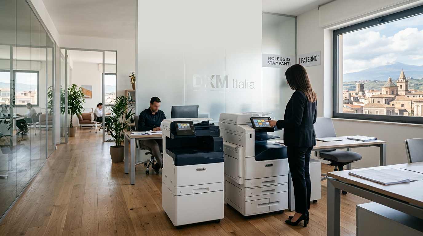 Noleggio stampanti Paternò: soluzioni Xerox | DXM Italia