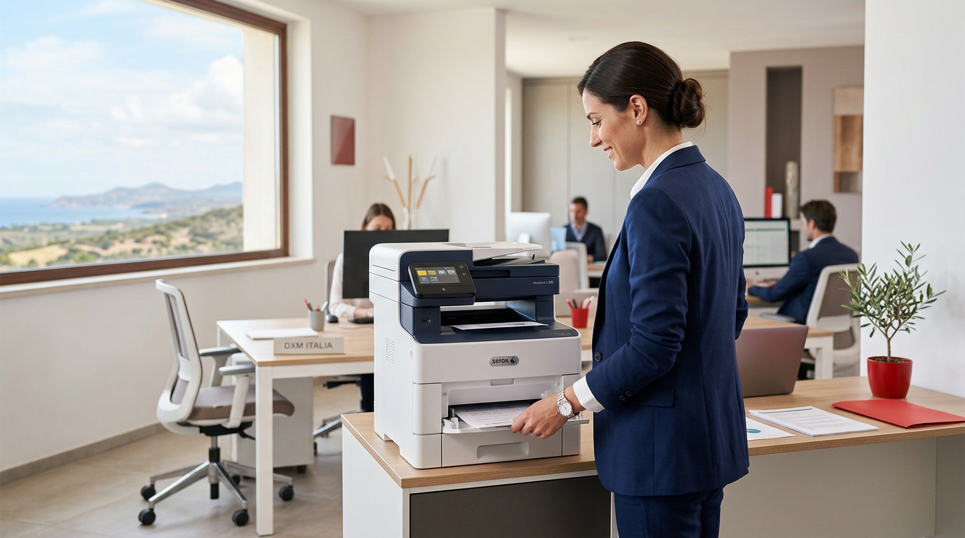 Noleggio stampanti Sud Sardegna: soluzioni Xerox con DXM Italia