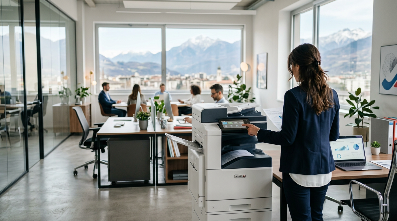 Noleggio stampanti a Trento: soluzioni Xerox per aziende